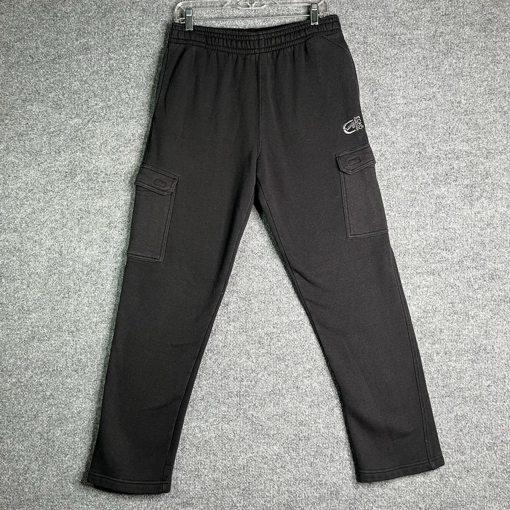 Vintage Y2K Ecko Function Cargo Sweatpants Small‎ Black